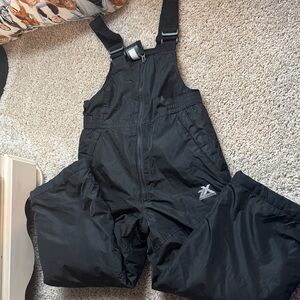 ZeroXposur Black Snow Bib with Zipper
